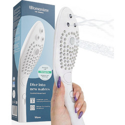 Womanizer Wave Clitoral Stimulating Shower Head Κλειτοριδικός Δονητής Λευκός D-245111