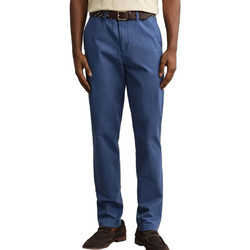 Gant Ανδρικό Παντελόνι Chino Ελαστικό Κανονική Εφαρμογή Μπλε 3G1501000-442