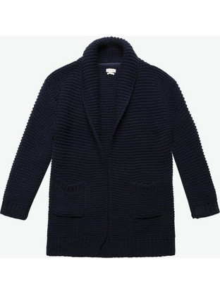 The Project Garments Ανδρική Ζακέτα Πλεκτή με Κουμπιά Navy Μπλε 16614