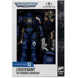 McFarlane Warhammer 40000 Ultramarines Lieutenant in Phobos Armor 18cm