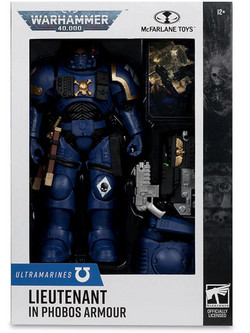 McFarlane Warhammer 40000 Ultramarines Lieutenant in Phobos Armor 18cm