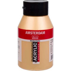 Royal Talens Amsterdam 802 Light Gold Ακρυλικό Χρώμα Ζωγραφικής 1lt