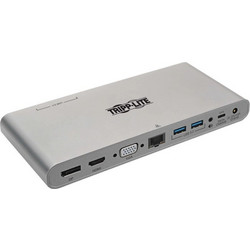 Eaton U442-DOCK4-INT USB-C Thunderbolt 3 Docking Station με DisplayPort / HDMI PD Ethernet και Σύνδεση 3 Oθονών