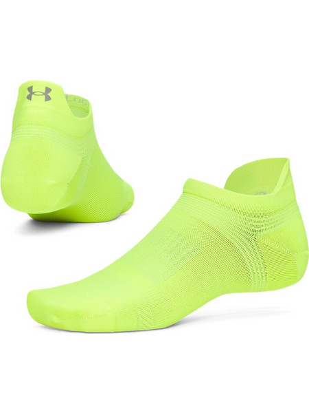 Under Armour Ανδρικές Κάλτσες Κοντές Lime 6009333-731