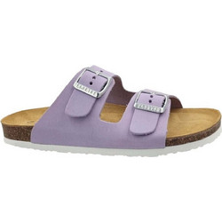 Plakton Γυναικεία Σανδάλια Suede Ανατομικά Λιλά 180010