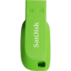 Sandisk Cruzer Blade 32GB USB Stick 2.0 με USB-A Πράσινο