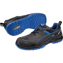 Puma Krypton Μποτάκια Ασφαλείας S3 Αδιάβροχα Μαύρα Μπλε 06100748
