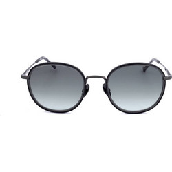 Hackett HSB933 915 Ανδρικά Γυαλιά Ηλίου Τετράγωνα Μεταλλικά Ασημί με Μαύρο Φακό