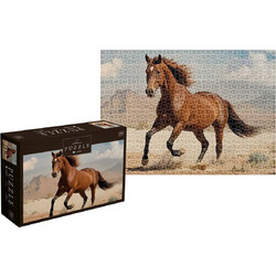 Puzzle interDRUK Wild Horses 2 1000 Κομμάτια