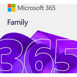 Microsoft 365 Family 365 Family Πολύγλωσσο Συμβατό με Windows για 6 Χρήστες και 1 Έτος Χρήσης (Ηλεκτρονική Άδεια)