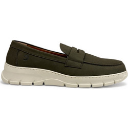 Commanchero Ανδρικά Μοκασίνια Loafers Δερμάτινα Χακί 72465-2214
