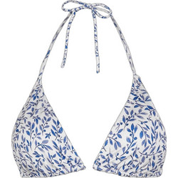 Rock Club Bikini Top Τριγωνάκι Floral Λευκό BP-2464-535
