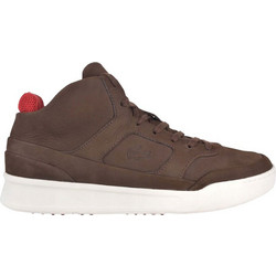 Lacoste Explorateur Mid Ανδρικά Μποτάκια Δερμάτινα Καφέ 32CAM0018176-416