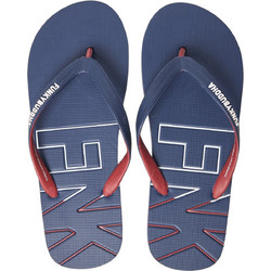 Funky Buddha Ανδρικές Σαγιονάρες Navy Μπλε FBM013-007-08
