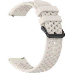 Techsuit Watchband W083 Λουράκι Σιλικόνης White (Universal 22mm)