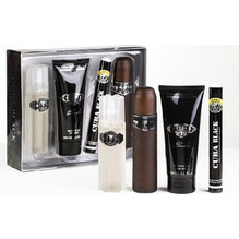 Cuba Black Eau de Toilette 100ml + 35ml + After Shave 100ml + Shower Gel 200ml