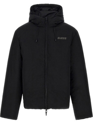 Guess Ανδρικό Μπουφάν Χειμωνιάτικο Μαύρο Z5BL08WGAC2-JBLK