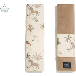 La Millou Επωμίδες Ζώνης Καροτσιού Little Savannah Velvet Mocca