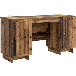 vidaXL Γραφείο Υπολογιστή Ξύλινο 142.5x50x75cm 3414574
