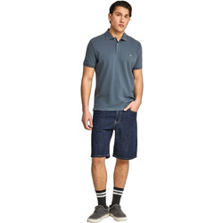 Funky Ανδρική Μπλούζα Polo Κοντομάνικη Ανθρακί FBM013-001-11