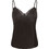 Only Faraya Γυναικείο Καλοκαιρινό Lingerie Top Σατέν Σοκολατί 15380254