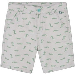 Boboli Παιδική Βερμούδα Chino Μπεζ Πράσινο Mint 813046-9779