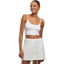 Urban Classics Γυναικείο Καλοκαιρινό Crop Top Λευκό TB7697-00220