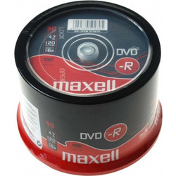 Maxell 275610 Εγγράψιμα DVD-R 16x 4.7GB Cake Box 50τμχ