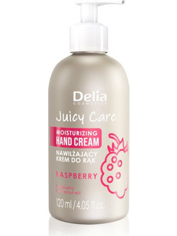 Delia Juicy Care Raspberry Ενυδατική Κρέμα Χεριών 120ml