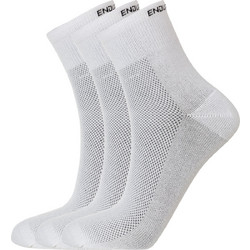 Endurance Alcudia Bamboo Ανδρικές Κάλτσες Κοντές Λευκές 3Pack E203936-1002