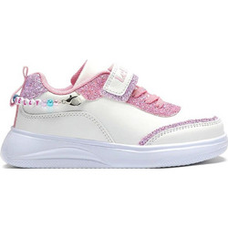 Lelli Kelly Olivia Rosa Παιδικά Sneakers Λευκά LKCB5580-RO02