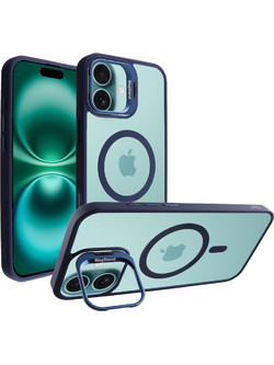 Idol 1991 MagStand Clear Camera Guard Blue (iPhone 16 Plus)