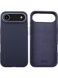 Idol 1991 Velvet Elite Side Camera Guard Back Cover Blue (iPhone Air)