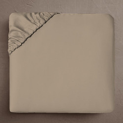 Isadore Lorraine Σεντόνι Μονό Βαμβακερό με Λάστιχο 100x200+30 Nude Beige 02.01398