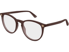 Gucci GG0027O 017 Γυναικείος Σκελετός Γυαλιών Οράσεως Κοκάλινος Καφέ