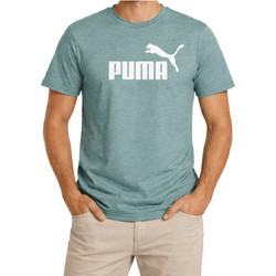 Puma ESS No1 Logo Ανδρικό Αθλητικό T-Shirt Πράσινο 682551-41