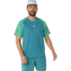 ASICS Ανδρικό Αθλητικό T-Shirt Πετρόλ 2041A385-300
