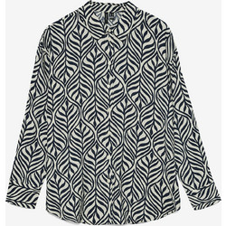 Vero Moda Μακρυμάνικο Γυναικείο Πουκάμισο Μεταξωτό Λευκό 10341587