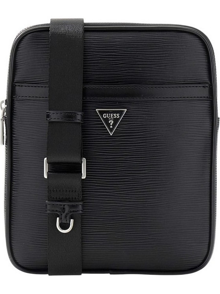 Guess Ανδρική Τσάντα Ώμου / Χιαστί Μαύρη HMMIPWP6223-BLA