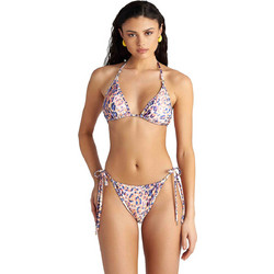 BLU4U Bikini Top Τριγωνάκι Animal Print Ροζ 26366301-13