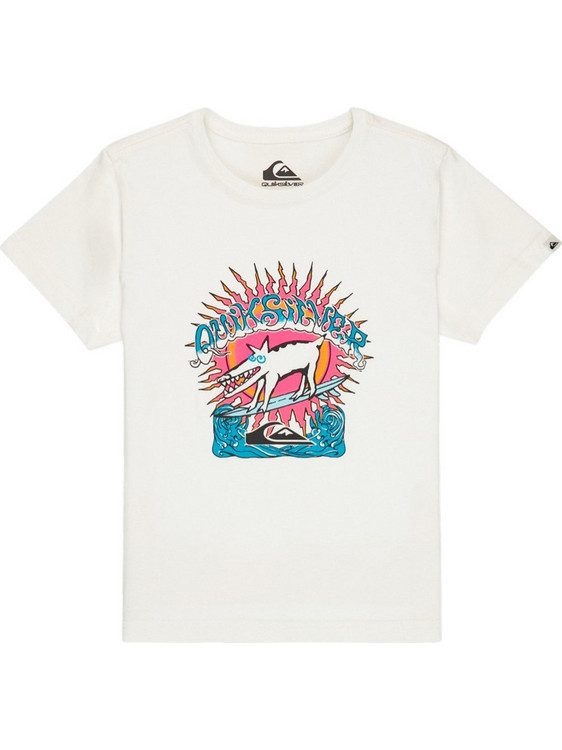 Quiksilver Παιδικό T-Shirt Κοντομάνικο Λευκό EQKZT03577-WBK0