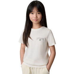 4F Παιδικό T-Shirt Κοντομάνικο Λευκό 4FJWSS26TTSHF2886-11S