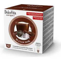 Dolce Vita Κάψουλες Σοκολάτα Maxiciok Συμβατές με Μηχανή Dolce Gusto 12τμχ