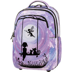 Polo Kinetic Fairytale Σχολική Τσάντα Πλάτης Δημοτικού Λιλά 901072-8429