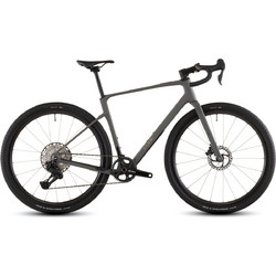 Cube Gravel Nuroad C:62 EX 2026 Ποδήλατο Δρόμου 28" Carbon με 12 Ταχύτητες και Δισκόφρενα Ροζ Χρυσό Γκρι