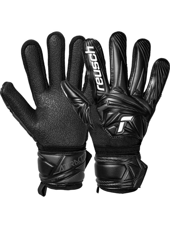 Reusch Attrakt Resist Παιδικά Γάντια Τερματοφύλακα Μαύρα 5672615-7700