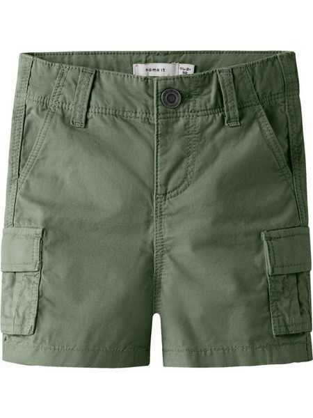 Name It Παιδικό Σορτς Cargo Χακί 13251833