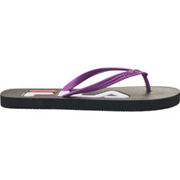 Fila Troy Γυναικείες Σαγιονάρες Αντιολισθητικές Μαύρες Μωβ FFW0005-83242