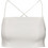 Only Γυναικείο Καλοκαιρινό Crop Top Λευκό 15283899