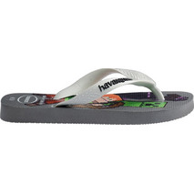 Havaianas Minecraft Παιδικές Σαγιονάρες για Αγόρι Γκρι Λευκές 4145125-1077